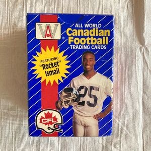 Vintage 1991 All World Canadian Football Box Set